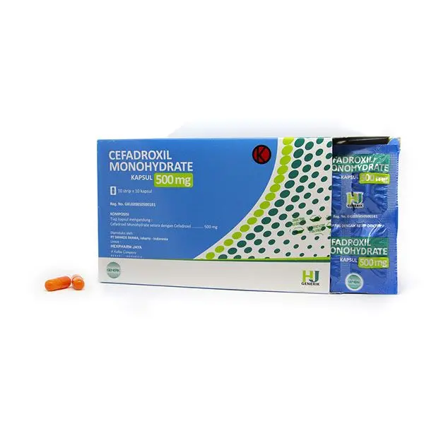 Cefadroxil 500 mg Kapsul