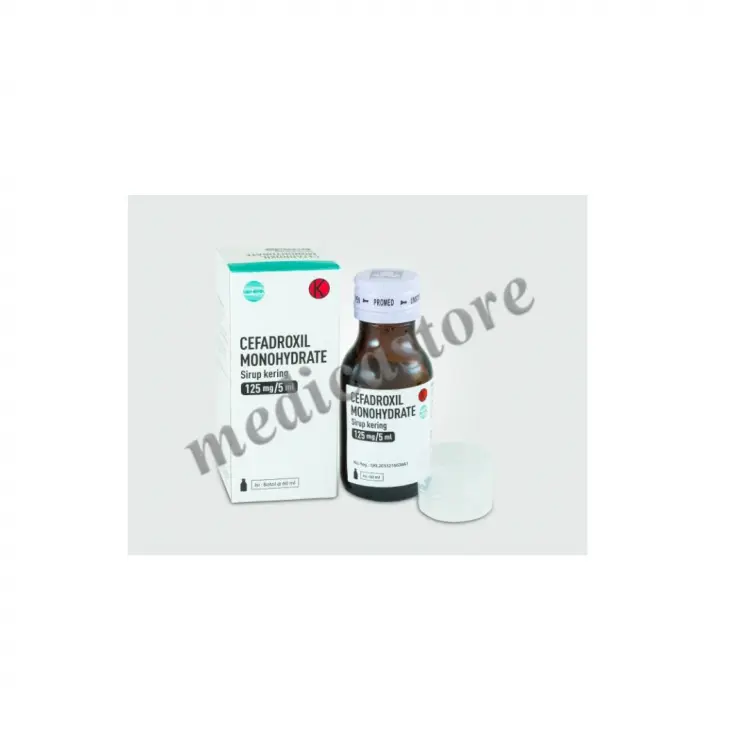 Cefadroxil 125 mg/5 ml Dry Sirup 60 ml