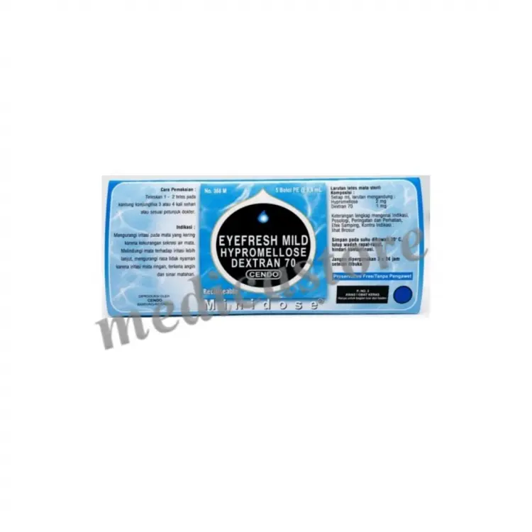Cendo Eyefresh Mild Minidose 5 ml