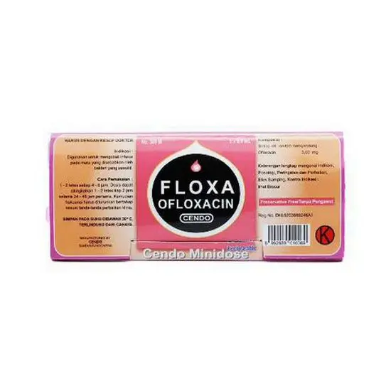 Cendo Floxa Minidose 0.6 ml