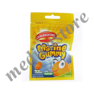 CEREBROFORT MARINE GUMMY MANGO 10 BUTIR