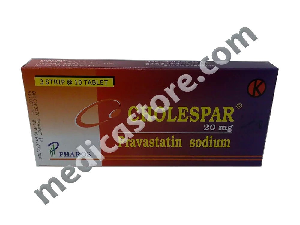 Cholespar 20 mg Tablet