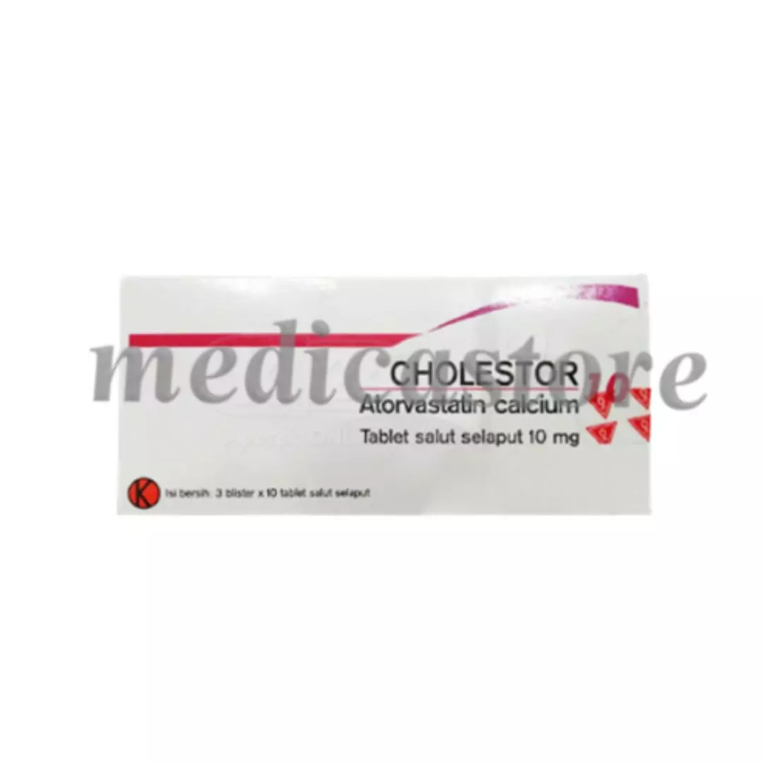 Cholestor 10 mg Tablet Salut Selaput