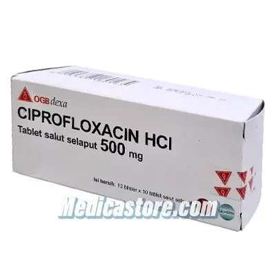 Ciprofloxacin 500 mg Tablet