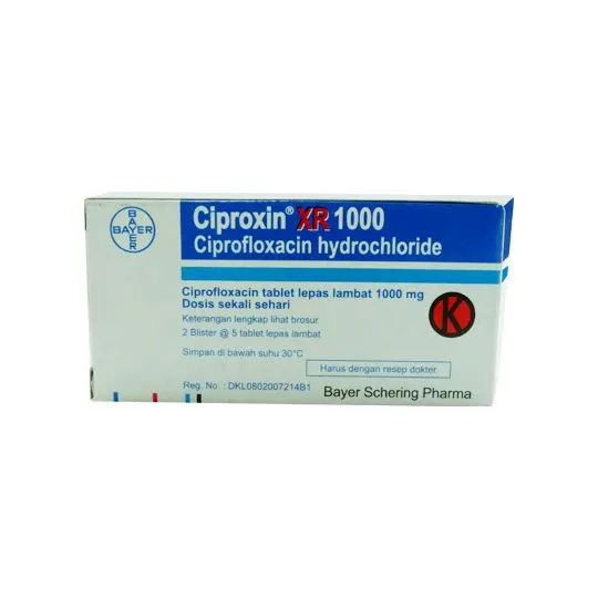Ciproxin XR 1000 mg Tablet