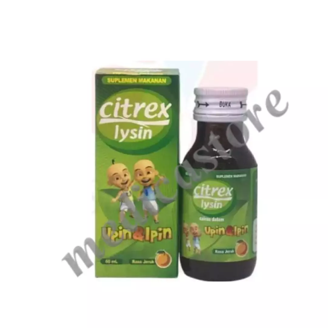 Citrex Lysin 60ml Jeruk