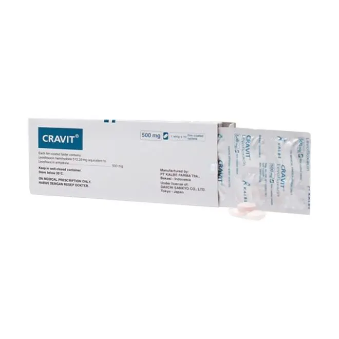 Cravit 500 mg Tablet