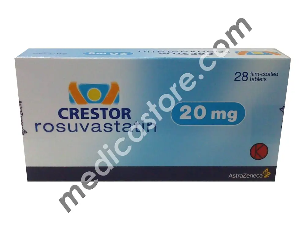 Crestor 20 mg Tablet Salut Selaput