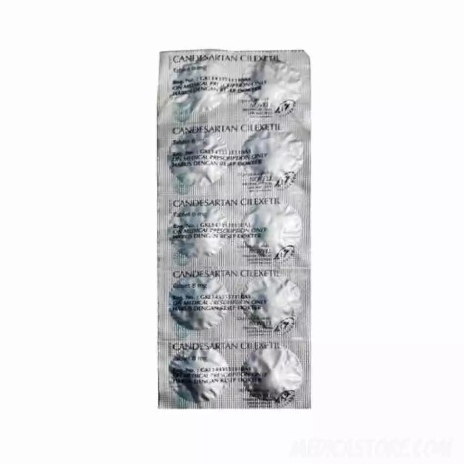 Candesartan 8 mg Tablet 30's (Novell)