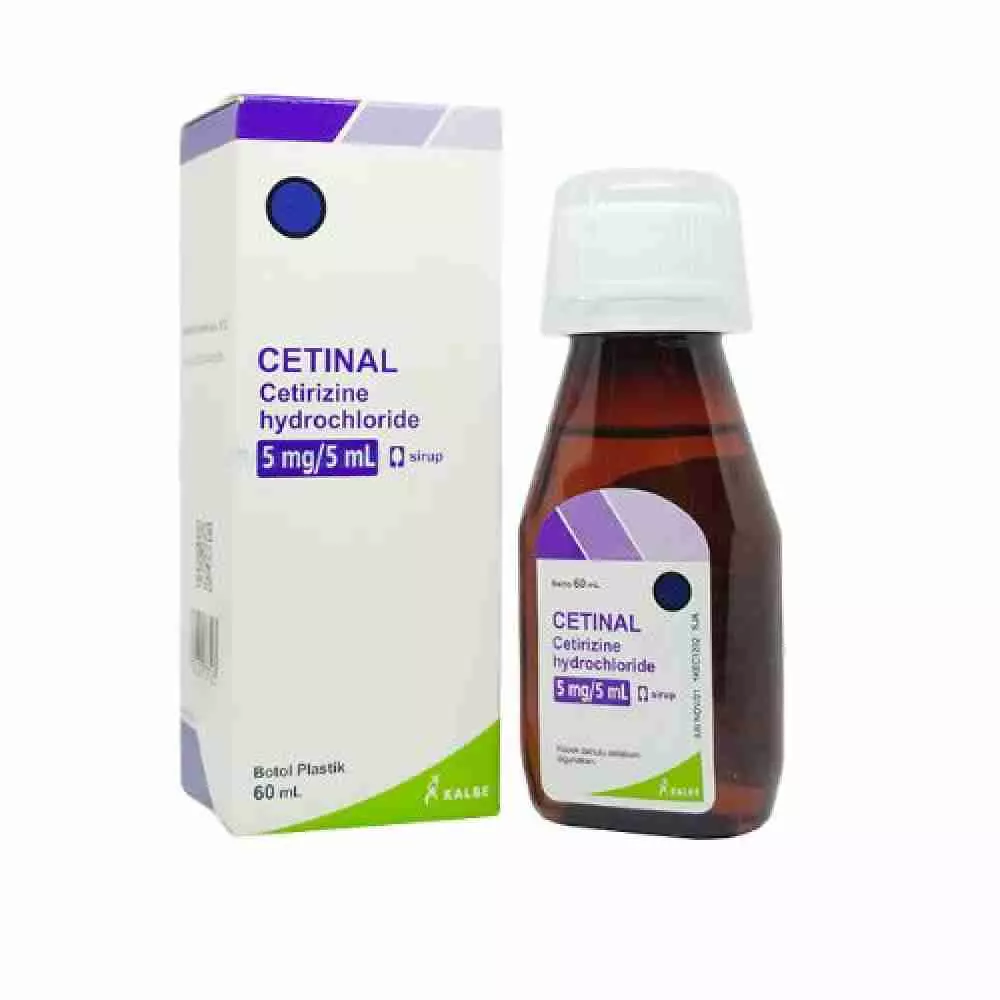 Cetinal Sirup 60 ml