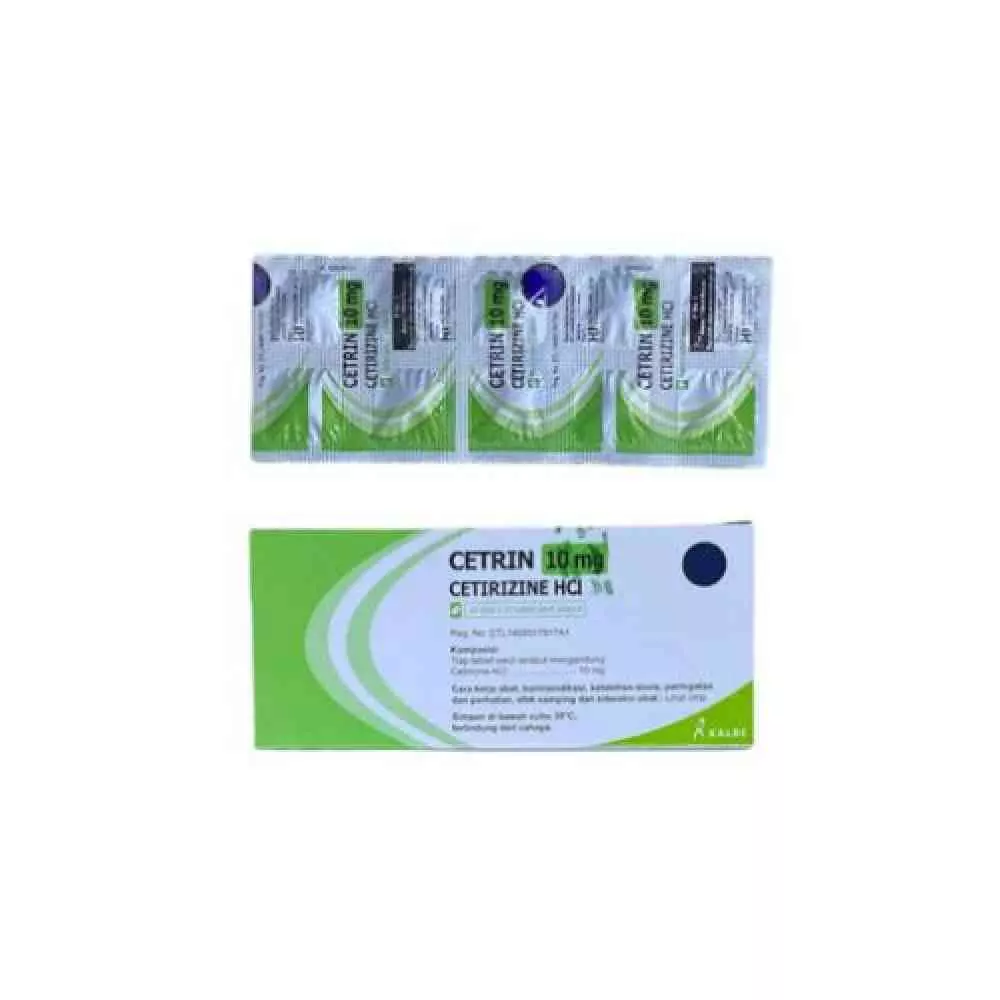 Cetrin 10 mg Tablet