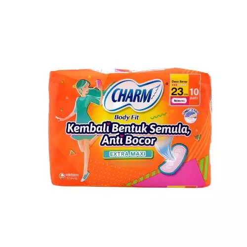 Charm Extra Maxi Non Wing 10'S