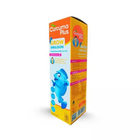 Curcuma Plus Grow Emulsion Strawbery 200 ml