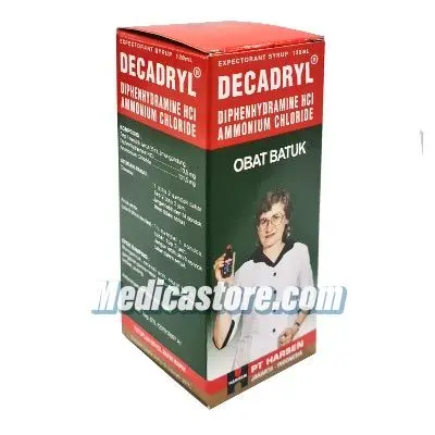 Decadryl Expectorant Sirup 120 ml