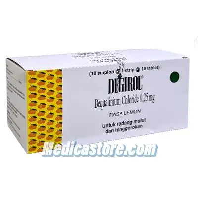 Degirol 0,25 mg Tablet Hisap