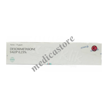 Desoximetasone 0.25% Krim 15 g 