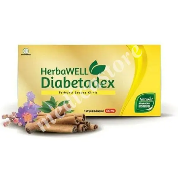 Diabetadex 100 mg Kapsul