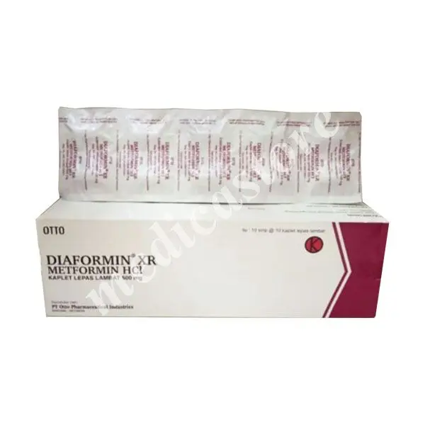 Diaformin XR 50 mg Kaplet