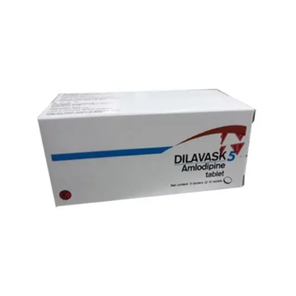 Dilavask 5 Mg