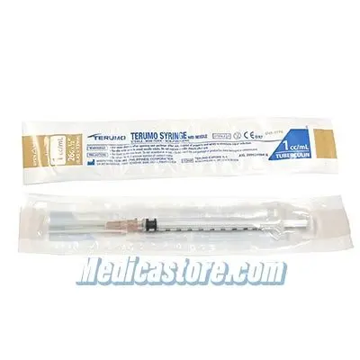 DISPOSABLE 1CC WITH NEEDLE