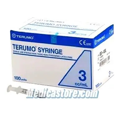 DISPOSABLE 3CC WITH NEEDLE