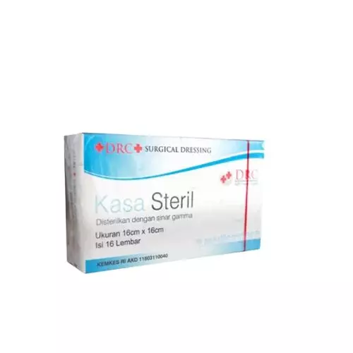 DRC Kasa Steril 16x16 16'S Lembar