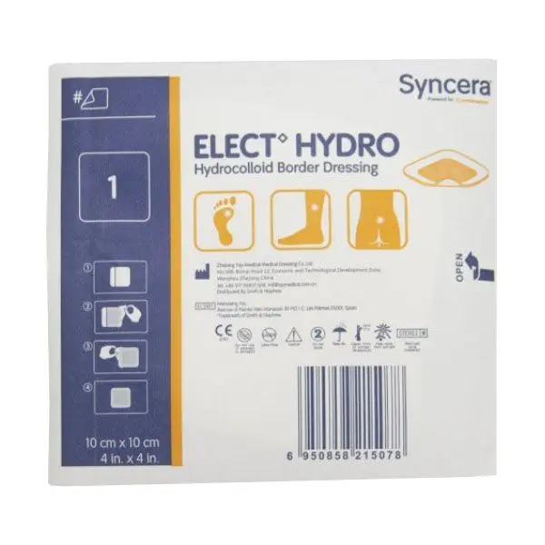 ELECT HYDRO BORDER DRESSING 10 X 10 CM