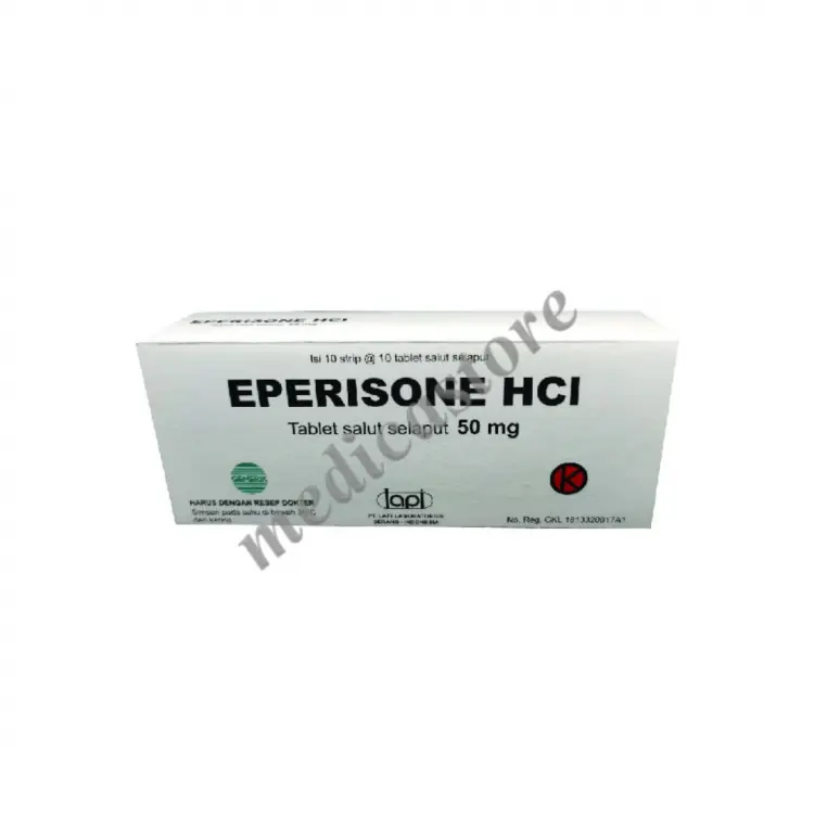 Eperisone HCL 50 mg Tablet Salut Selaput