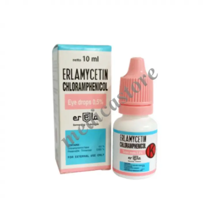 Erlamycetin Tetes Mata 10 ml