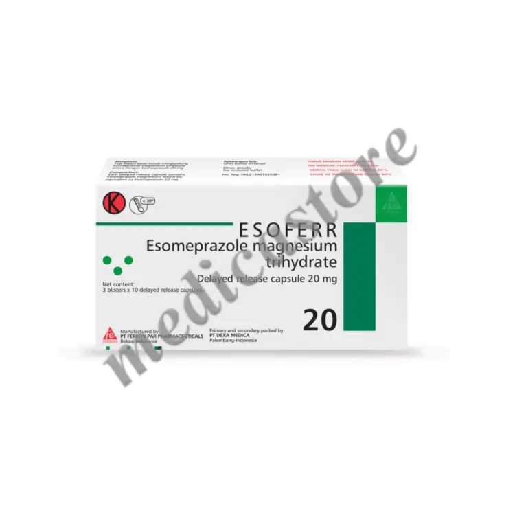 Esoferr 20 mg Kapsul Lepas Tunda