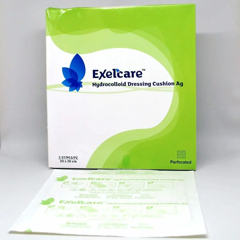 EXELCARE HYDROCOLLOID CUSHION AG 20x20 CM