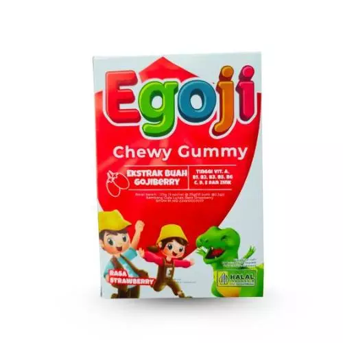 Egoji Chewy Gummy Strawberry 