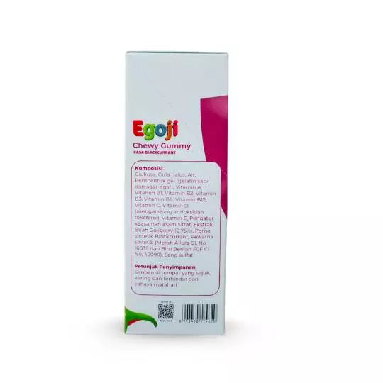 EGOJI CHEWY GUMMY BLACKCURRANT ISI 5