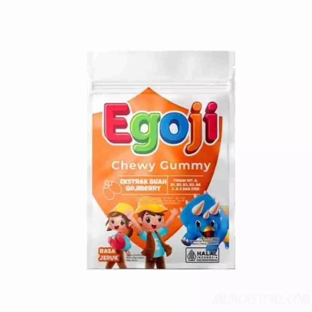 Egoji Chewy GummyJeruk 5's