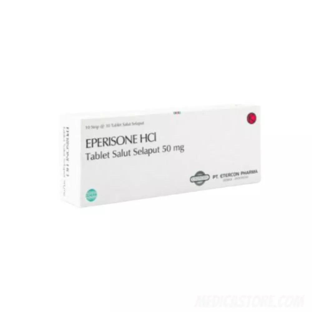 Eperisone HCL 50 mg Tablet Salut Selaput
