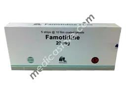 Famotidine 20 mg Tablet