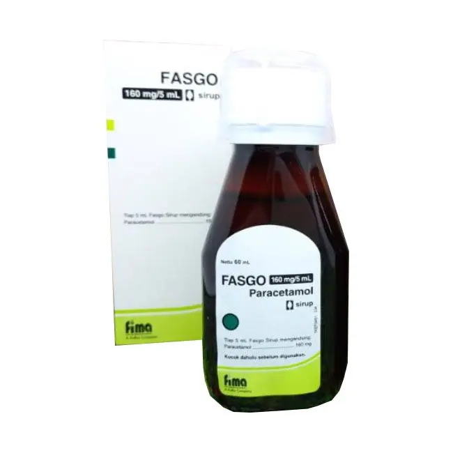 Fasgo 120 mg/5 ml Sirup 60 ml