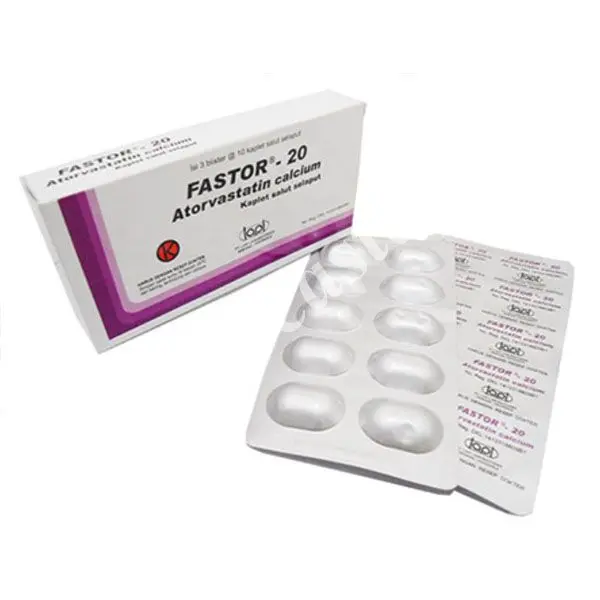 Fastor 20 mg Kaplet