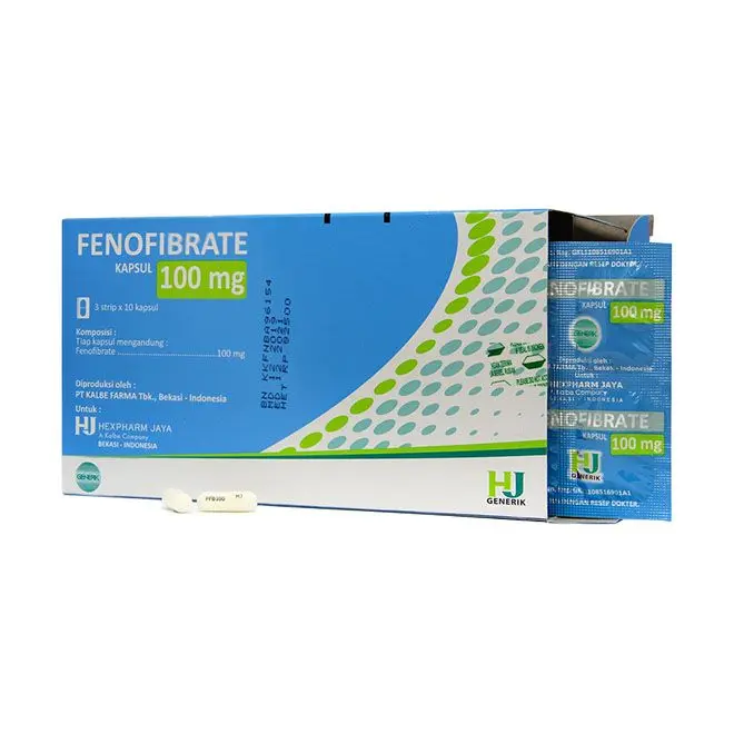Fenofibrate 100 mg Kapsul