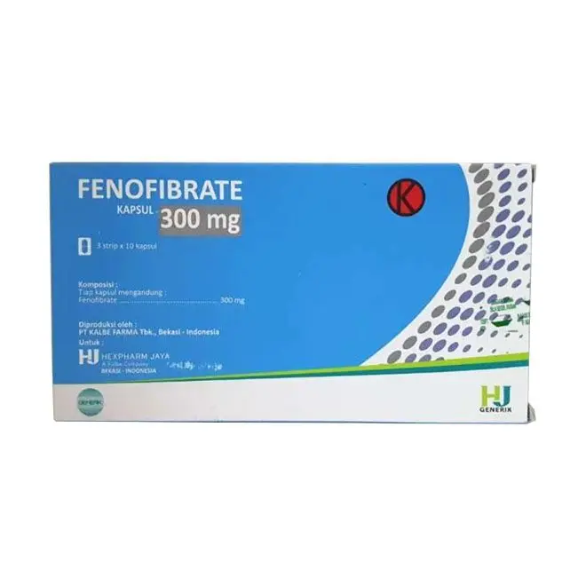 Fenofibrate 300 mg Kapsul