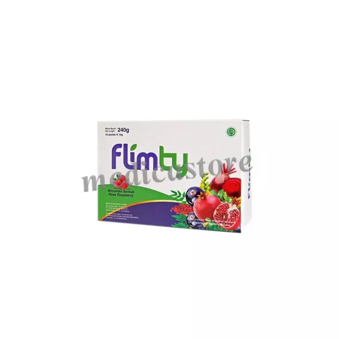 FLIMTY RASPBERRY SACHET 16'S 