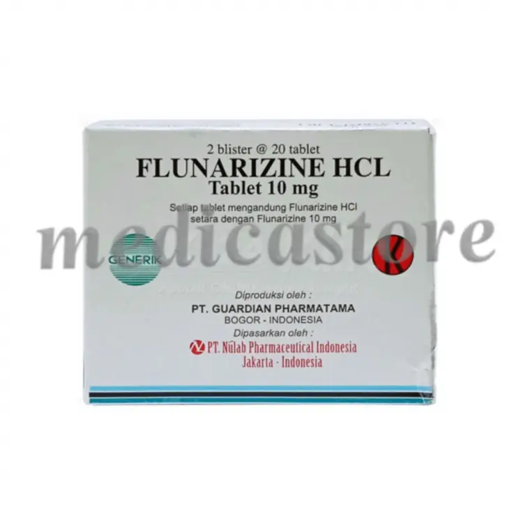 Flunarizine 5 mg Tablet