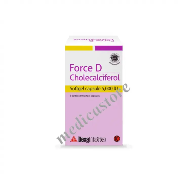 Force D 5000 IU Kapsul Lunak
