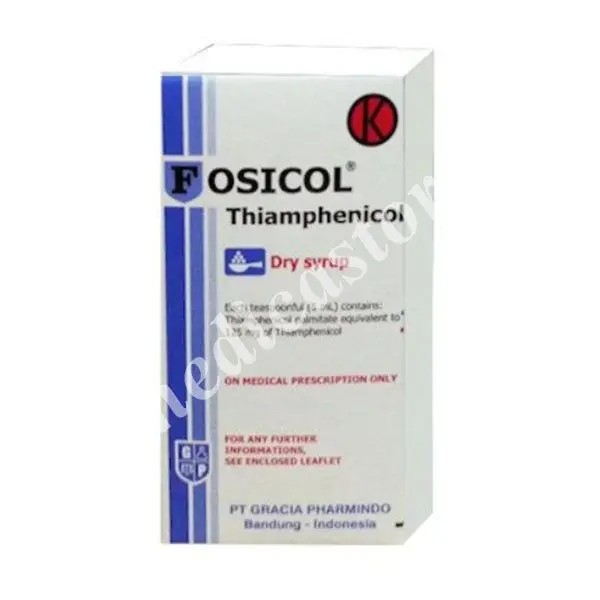 Fosicol 125 mg/5 ml Dry Sirup 60 ml
