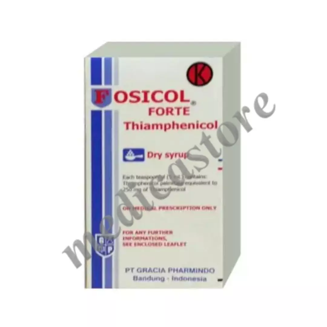 Fosicol Forte 250 mg/5 ml Dry Sirup 60 ml