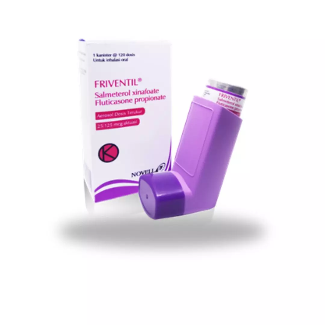 Friventil Metered Inhaler 25 mcg/125 mcg 120 Dosis