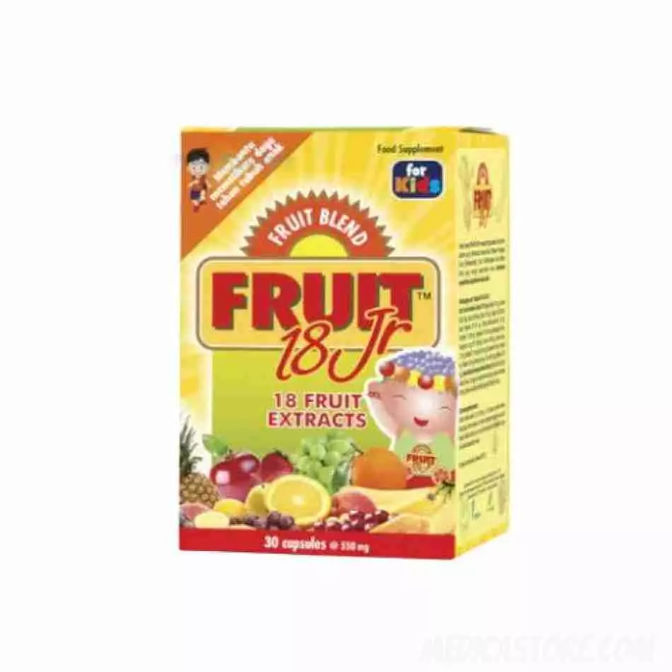 FRUIT 18 JR 30 CAPSULES