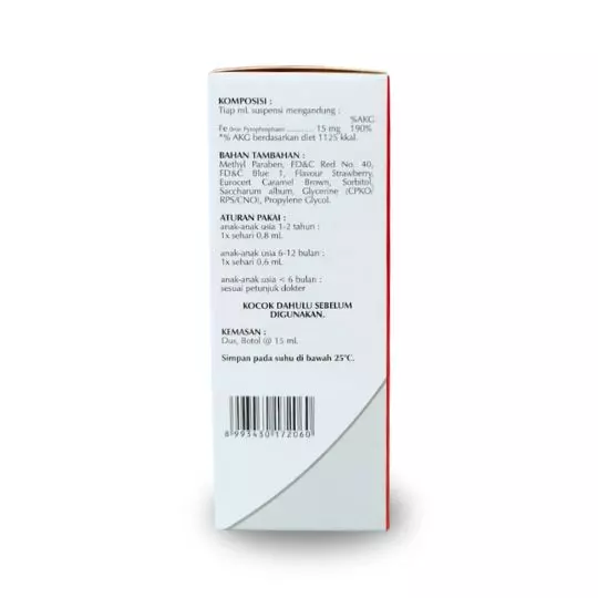 Ferro-K Suspensi 120 ml