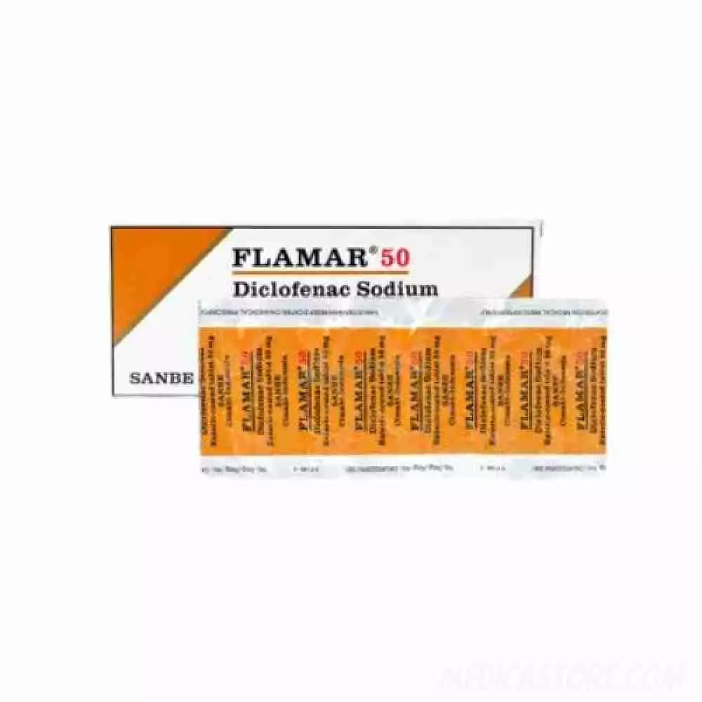 Flamar 50 mg Tablet