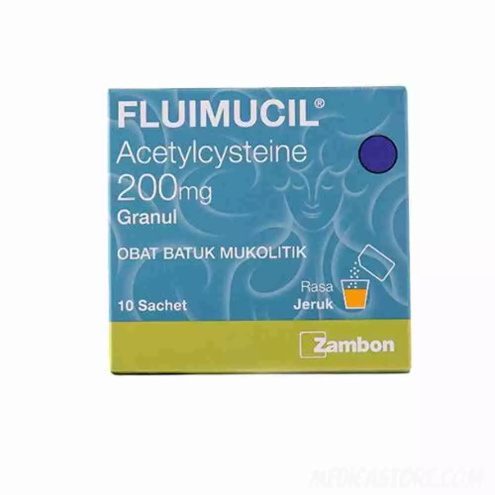 Fluimucil 200 mg Granul Sachet